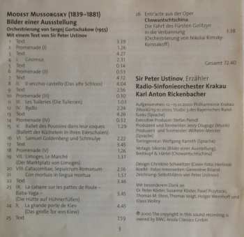 CD Modest Mussorgsky: Bilder Einer Ausstellung 190844