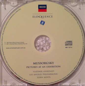 CD Vladimir Ashkenazy: Pictures At An Exhibition 364638