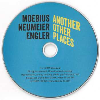 CD Dieter Moebius: Another Other Places 556332