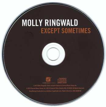 CD Molly Ringwald: Except Sometimes 615833