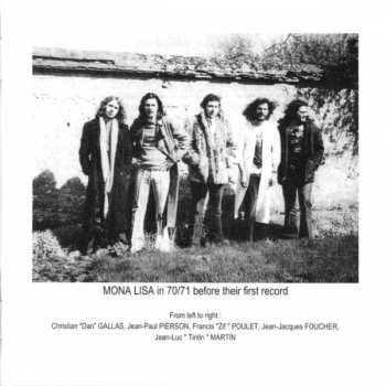 CD Mona Lisa: L'Escapade 193805