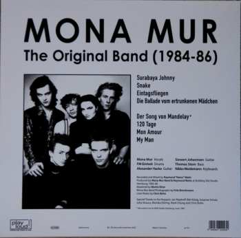 LP Mona Mur: The Original Band (1984-86) LTD 587517