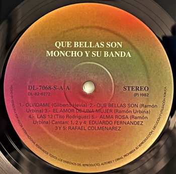 LP Moncho Y Su Banda: Que Bellas Son 576519