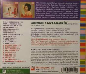 CD Mongo Santamaria: Sabroso + Más Sabroso 95280