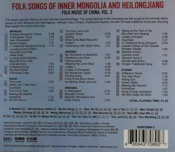 CD Mongols: Folk Songs Of Inner Mongolia And Heilongjiang 547486