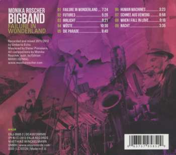 CD Monika Roscher Bigband: Failure In Wonderland DIGI 566390