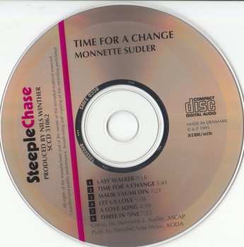 CD Monnette Sudler Quartet: Time For A Change 657841