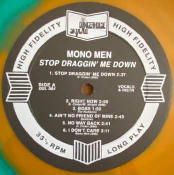 LP The Mono Men: Stop Draggin' Me Down CLR 567934