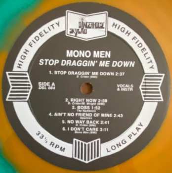 LP The Mono Men: Stop Draggin' Me Down CLR 567934