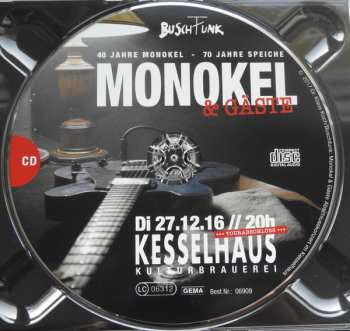 CD/DVD Monokel: 40 Jahre Monokel - 70 Jahre Speiche 587187