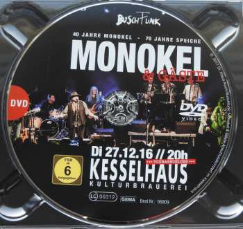 CD/DVD Monokel: 40 Jahre Monokel - 70 Jahre Speiche 587187