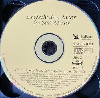 3CD/Box Set Montanara Chor: Es Löscht Das Meer Die Sonne Aus (Das Beste Aus 40 Jahren) 558098