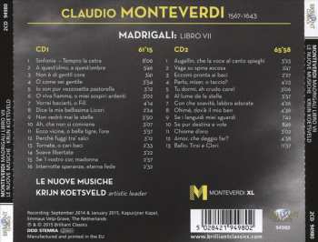 2CD Claudio Monteverdi: Madrigali VII 621126