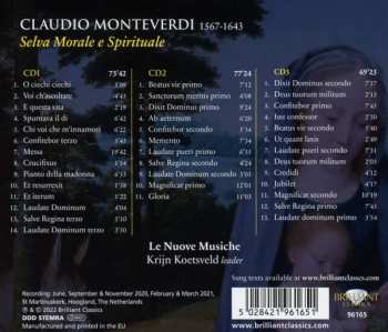 3CD Claudio Monteverdi: Selva Morale E Spirituale 474414