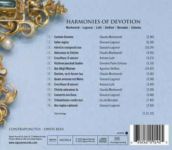 CD Claudio Monteverdi: Harmonies Of Devotion 625824