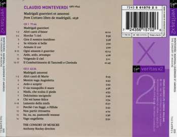 2CD Claudio Monteverdi: Madrigali Guerrieri Et Amorosi 621141