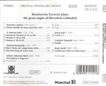 CD Montserrat Torrent: Montserrat Torrent Plays The Great Organ Of Barcelona Cathedral 609091