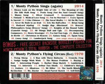 2CD Monty Python: Monty Python Sings (Again) & Monty Python's Flying Circus (Live) DLX 32775