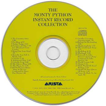 CD Monty Python: The Monty Python Instant Record Collection (The Pick Of The Best Of Some Recently Repeated Python Hits Again Vol. II) 654392