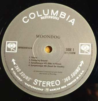 LP Moondog: Moondog 598821