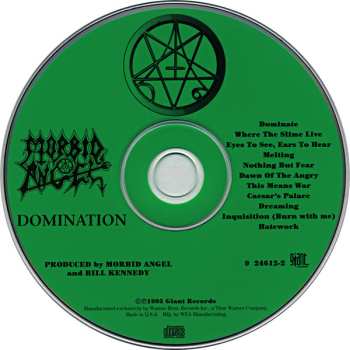 CD Morbid Angel: Domination 631615