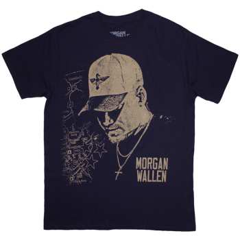 Merch Morgan Wallen: Morgan Wallen Unisex T-shirt: Cap (x-large) XL