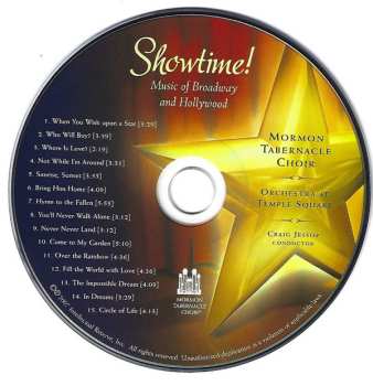 CD Mormon Tabernacle Choir: Showtime! Music Of Broadway And Hollywood 589036