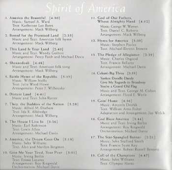 CD Mormon Tabernacle Choir: Spirit Of America 605207