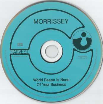 CD Morrissey: World Peace Is None Of Your Business DIGI 40863