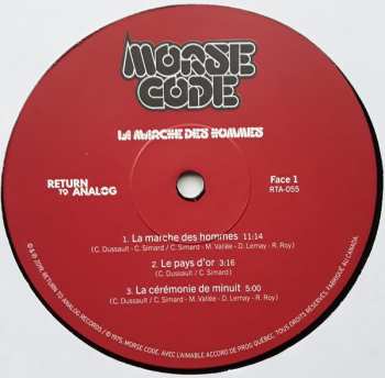 LP Morse Code: La Marche Des Hommes LTD | NUM 606831