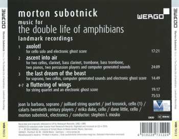 CD Morton Subotnick: Music For The Double Life Of Amphibians (Landmark Recordings) 336108