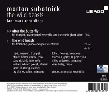 CD Morton Subotnick: The Wild Beasts - Landmark Recordings 322994