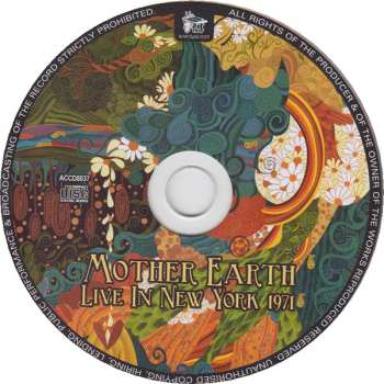 CD Mother Earth: Live In New York 1971 557074