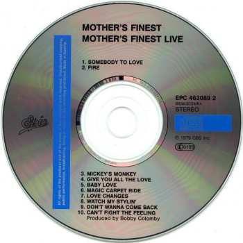 CD Mother's Finest: Mother's Finest Live 649290