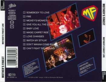 CD Mother's Finest: Mother's Finest Live 649290