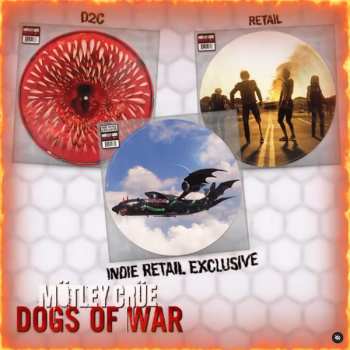 LP Mötley Crüe: Dogs Of War PIC 591970