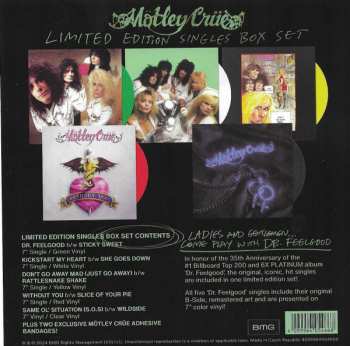 5SP/Box Set Mötley Crüe: Dr. Feelgood - The Singles Box Set LTD | CLR 655198