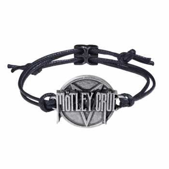 Merch Mötley Crüe:  Pentagram Logo Motley Crue Náramek