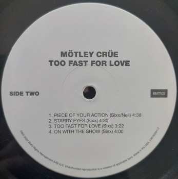 LP Mötley Crüe: Too Fast For Love 393812