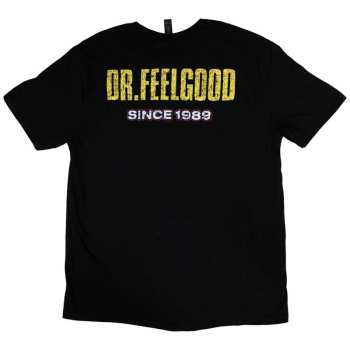 Merch Mötley Crüe: Motley Crue Unisex T-shirt: Dr Feelgood Since 1989 (back Print) (small) S