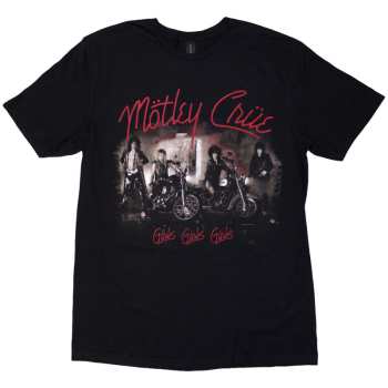 Merch Mötley Crüe: Tričko Girls, Girls, Girls Vintage