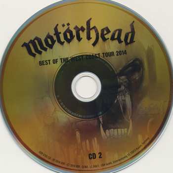 2CD Motörhead: Aftershock DIGI 294917