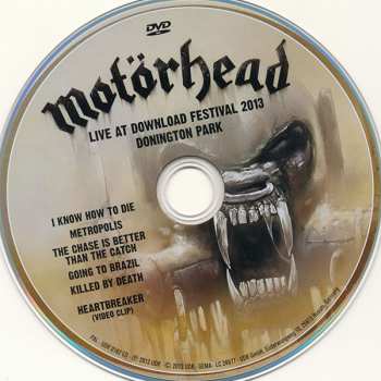 CD/DVD Motörhead: Aftershock DIGI 356665