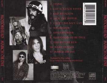 CD Motörhead: March Ör Die 615544