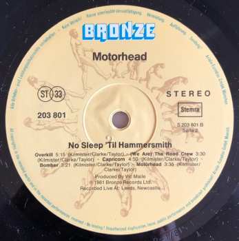 LP Motörhead: No Sleep 'til Hammersmith 669193