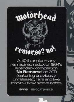 2CD Motörhead: Remorse? No! 549738