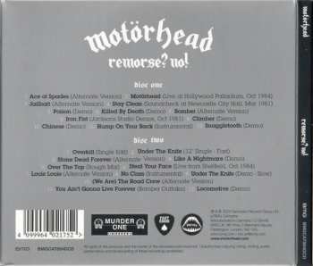 2CD Motörhead: Remorse? No! 549738