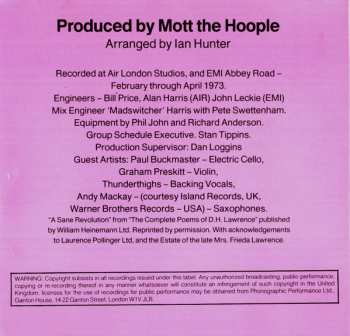 CD Mott The Hoople: Mott 585448