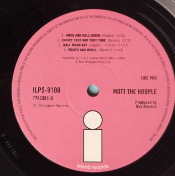 LP Mott The Hoople: Mott The Hoople 406625