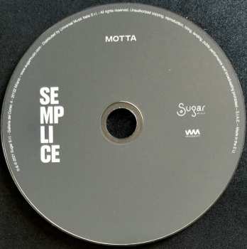 CD Francesco Motta: Semplice DIGI 623761